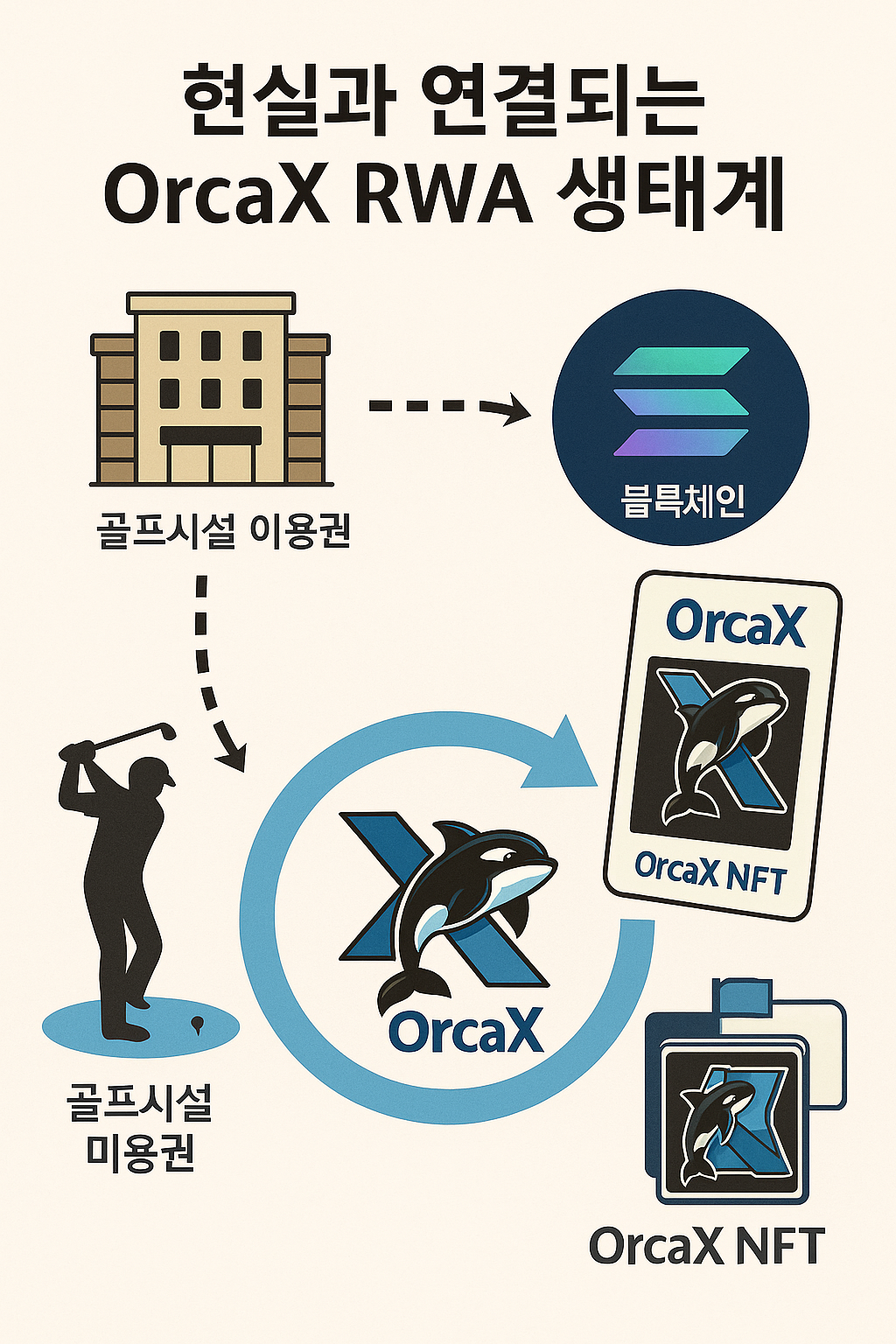 현실과 연결되는 OrcaX RWA 생태계